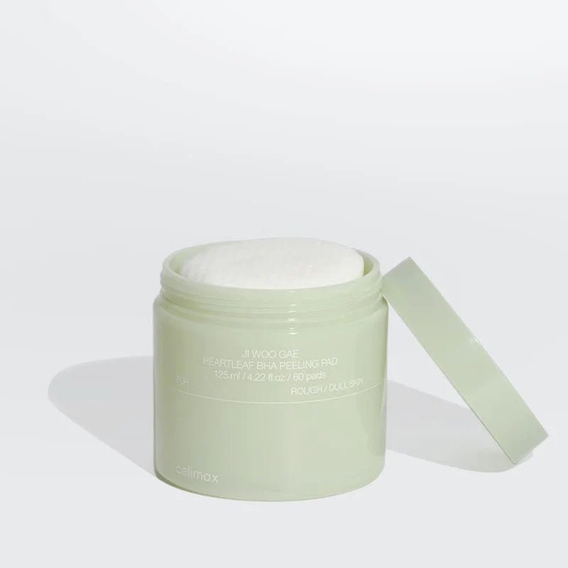 Celimax Ji Woo Gae Heartleaf BHA Peeling Pad 60 szt / 125 ml - SkinNova