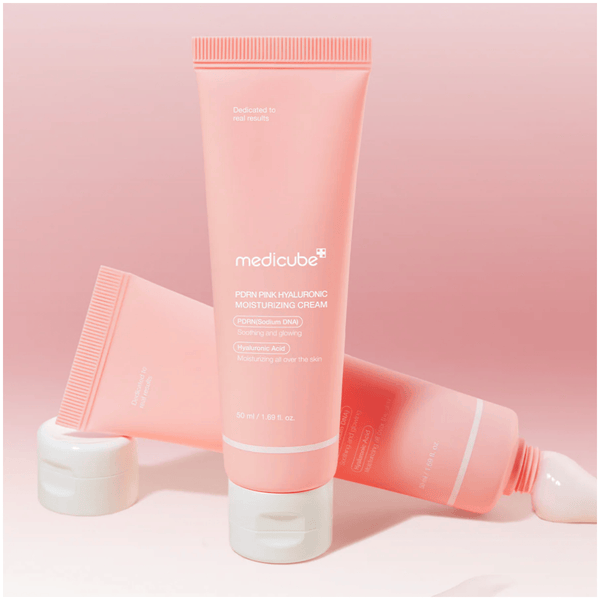 Medicube PDRN Pink Hyaluronic Moisturizing Cream 50 ml – krem z PDRN i kwasem hialuronowym 50 ml - SkinNova