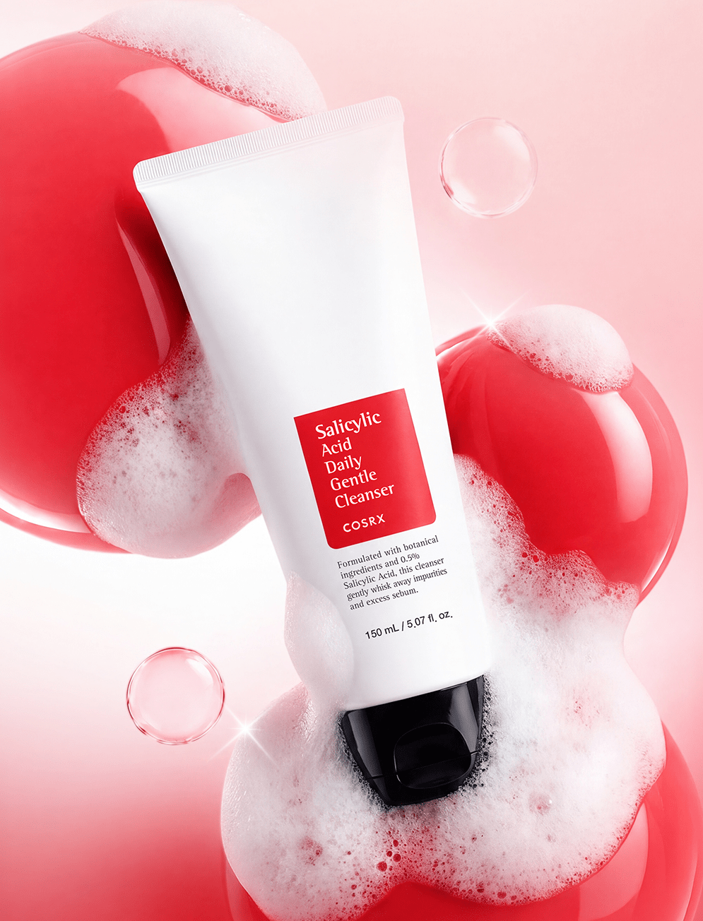 COSRX Salicylic Acid Daily Gentle Cleanser - SkinNova