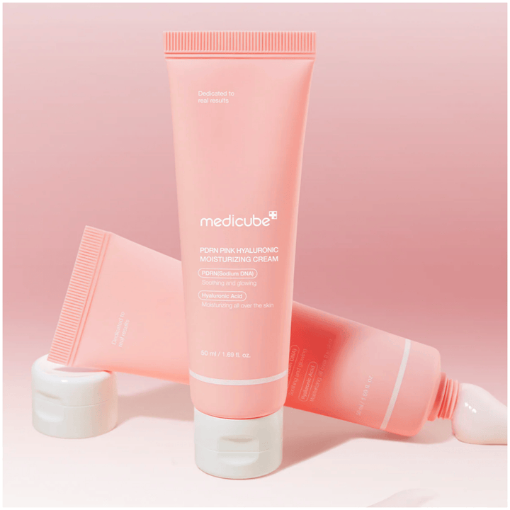 Medicube PDRN Pink Hyaluronic Moisturizing Cream 50 ml – krem z PDRN i kwasem hialuronowym 50 ml - SkinNova