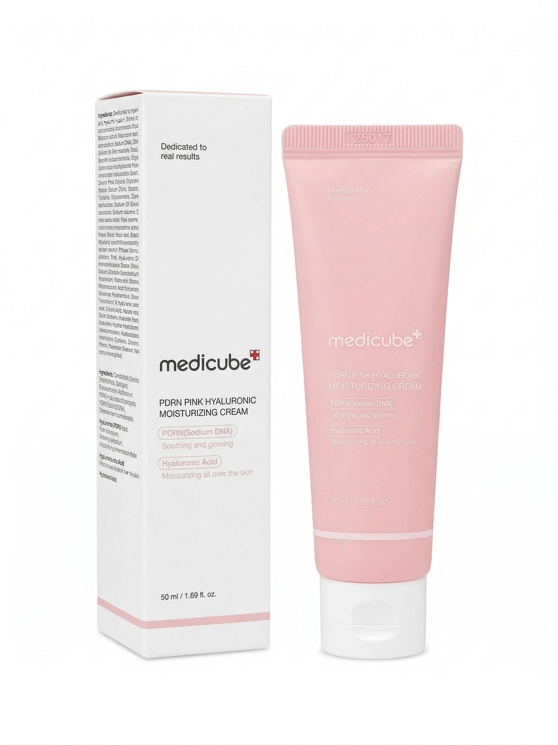 Medicube PDRN Pink Hyaluronic Moisturizing Cream 50 ml – krem z PDRN i kwasem hialuronowym 50 ml - SkinNova