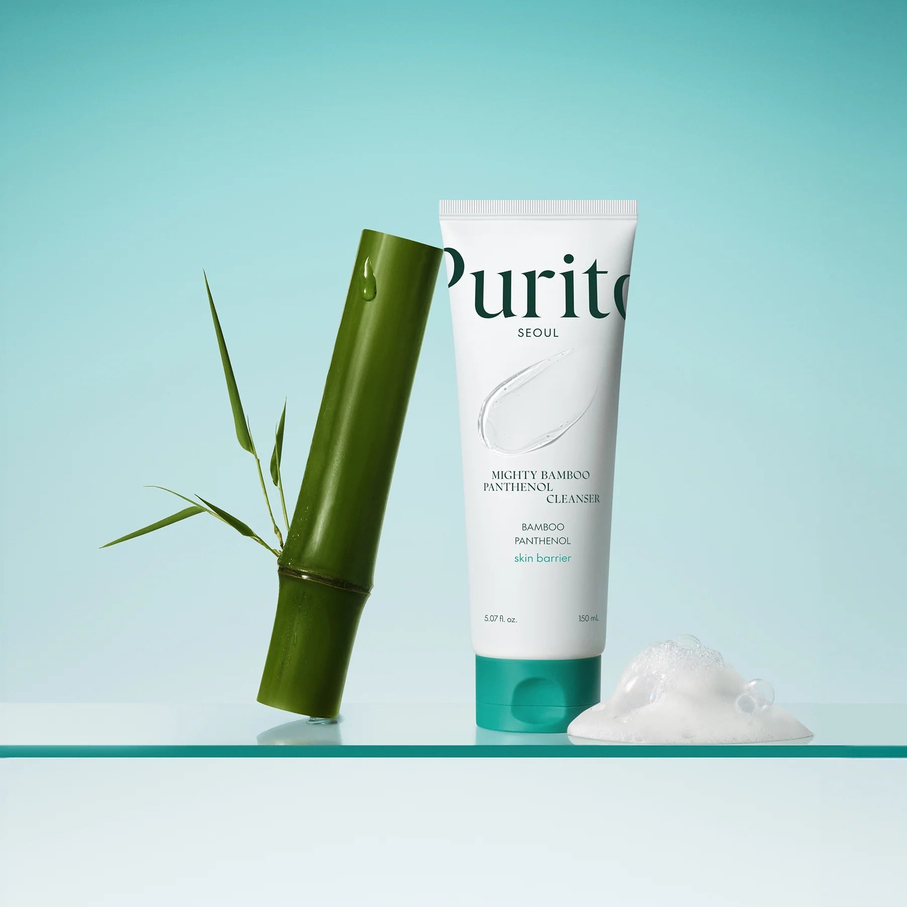 PURITO SEOUL Mighty Bamboo Panthenol Cleanser - SkinNova