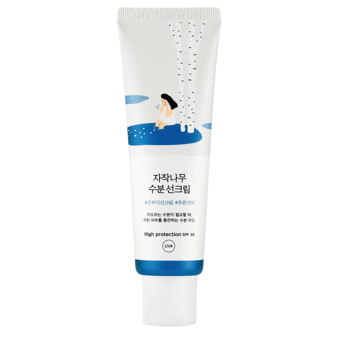 ROUND LAB Birch Juice Moisturizing Sunscreen SPF 50+ PA++++ - SkinNova