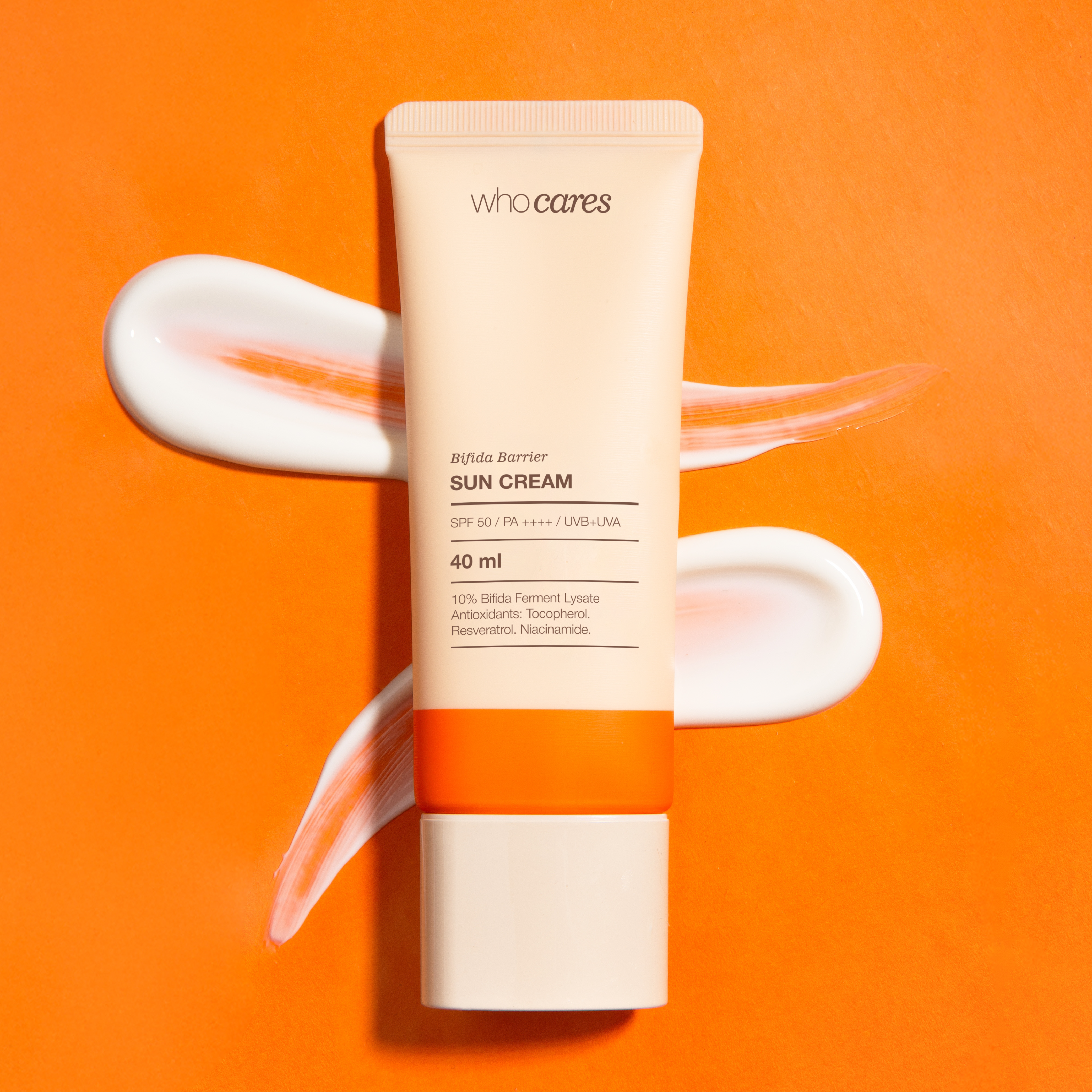 whocares Bifida Barrier Sun Cream SPF 50 PA++++