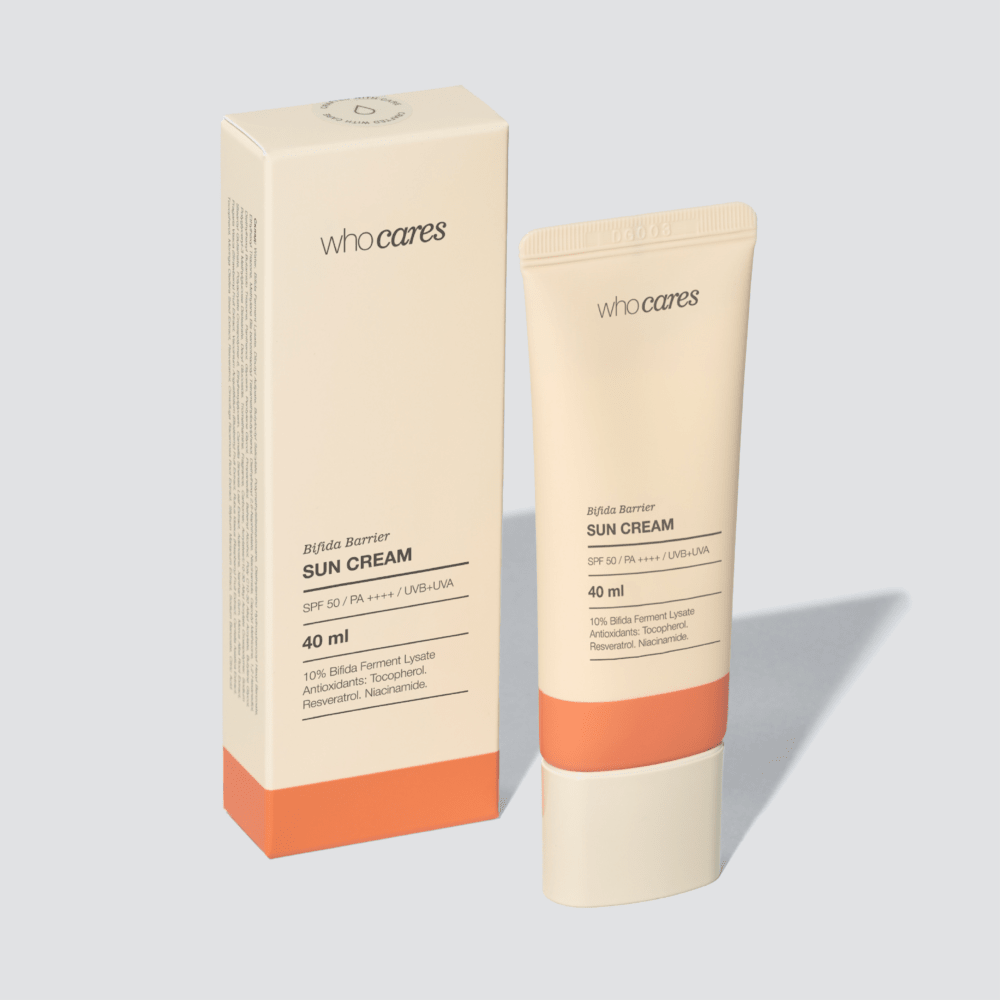 whocares Bifida Barrier Sun Cream SPF 50 PA++++ - SkinNova