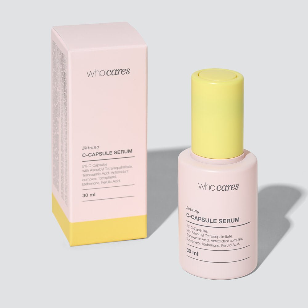 WhoCares Shining C-Capsule Serum - SkinNova
